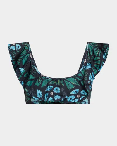 Ulla Johnson Azores Bikini Top In Multi