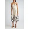 Ulla Johnson Beatrice Broderie-anglaise Midi Dress In Porcelain