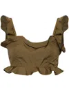 Ulla Johnson Belle Top In Neutrals
