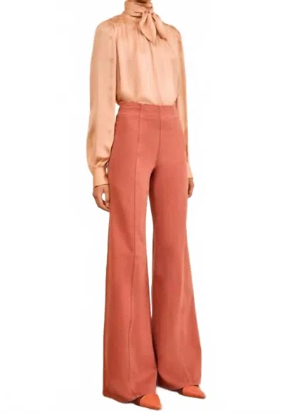 Ulla Johnson Bianca High Rise Wide Leg Jeans In Garden Rose In Multi