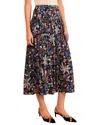 Ulla Johnson Blanche Pull-on Midi Skirt In Multi