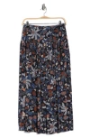 Ulla Johnson Blanche Pull-on Midi Skirt In Multi