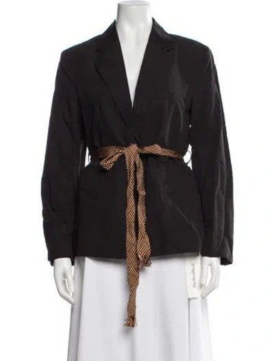 Pre-owned Ulla Johnson Blazer In Black