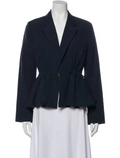 Pre-owned Ulla Johnson Blazer In Blue