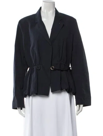 Pre-owned Ulla Johnson Blazer In Blue