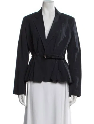 Pre-owned Ulla Johnson Blazer In Blue