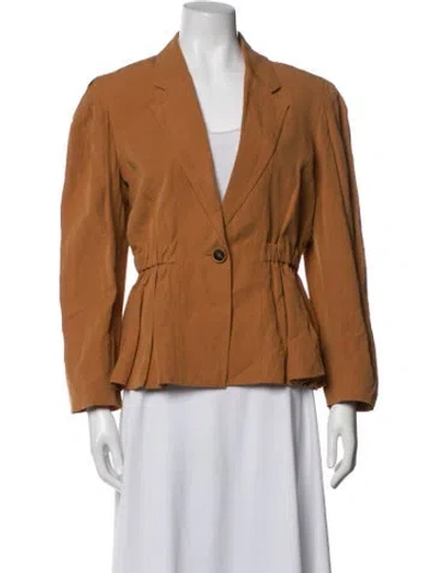 Pre-owned Ulla Johnson Blazer In Brown
