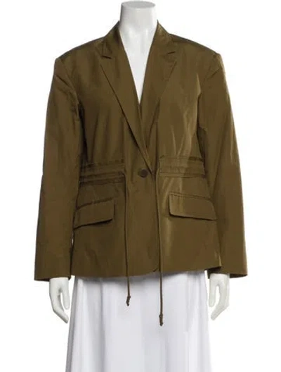 Pre-owned Ulla Johnson Blazer In Green