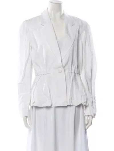 Pre-owned Ulla Johnson Blazer In White