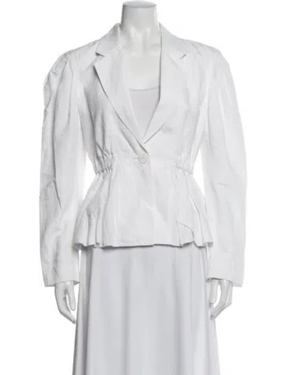 Pre-owned Ulla Johnson Blazer In White