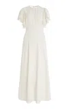 Ulla Johnson Blithe Flared-sleeve Dress In Ivory