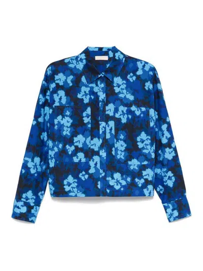 ULLA JOHNSON BLUSA - AZUL