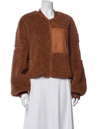 Pre-owned Ulla Johnson Bomber Jacket In Multi