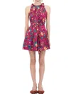 Ulla Johnson Brienne Dress In Ruby Flora In Multi