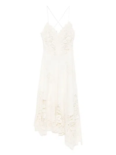 Ulla Johnson Brigitte Midi Dress In Neutrals