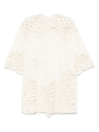 Ulla Johnson Brinna Tunic In Neutrals