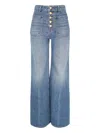 Ulla Johnson The Gwynne Jeans In Blue