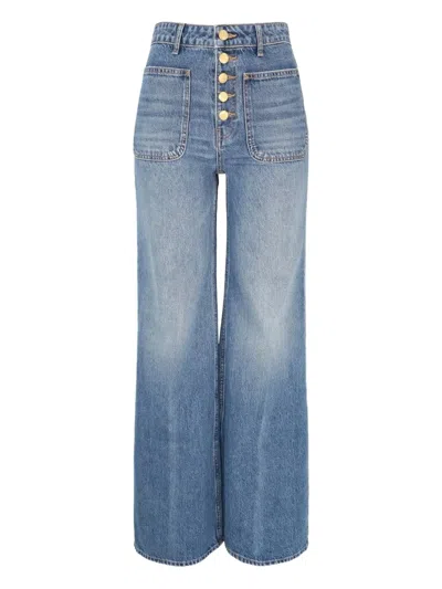 ULLA JOHNSON BUTTON-FRONT JEANS