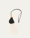 Ulla Johnson Calla Leather Bag Charm In Brown