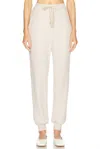 Ulla Johnson Calla Pant In Oatmeal Melange In Beige