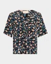 Ulla Johnson Calla Short-sleeve Top