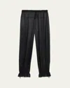 Ulla Johnson Camile Silk Drawstring Pants In Multi