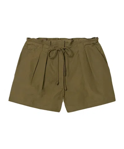 Ulla Johnson Camryn Shorts In Green