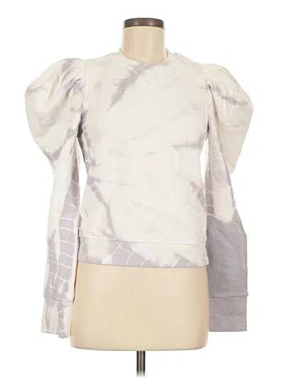 Pre-owned Ulla Johnson Cardigan Sweater In Silver