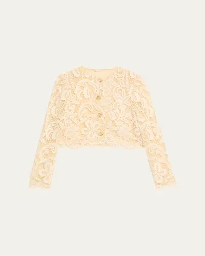 ULLA JOHNSON CARIS FLORAL JACKET