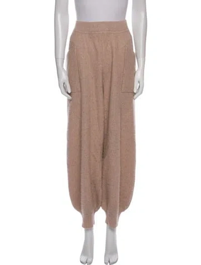Pre-owned Ulla Johnson Cashmere Sweatpants In Neutral