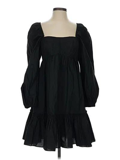 Pre-owned Ulla Johnson Casual Dress In Black