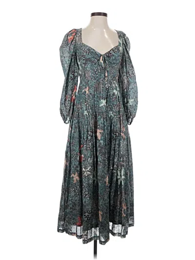 Pre-owned Ulla Johnson Casual Dress In Blue