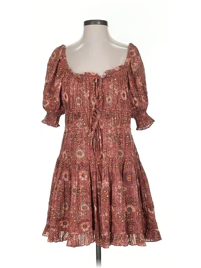 Pre-owned Ulla Johnson Casual Dress In Brown