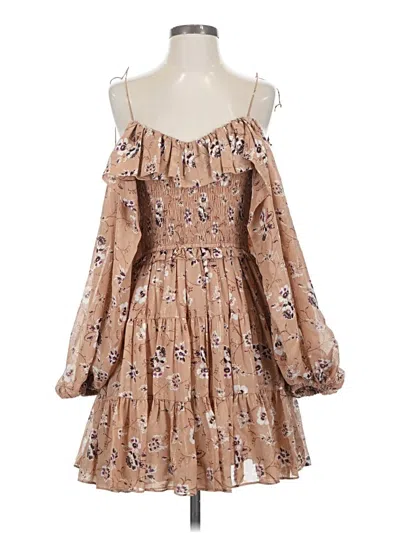 Pre-owned Ulla Johnson Casual Dress In Brown