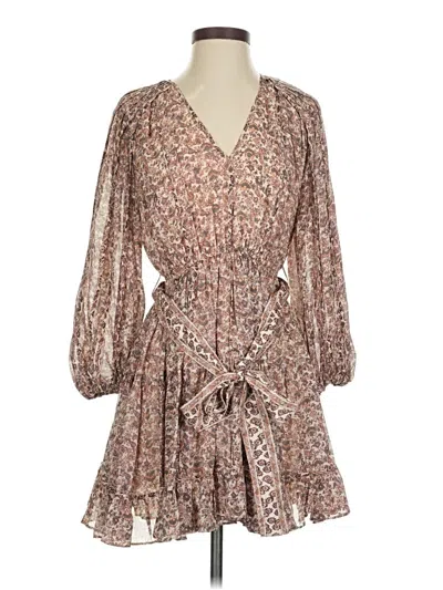 Pre-owned Ulla Johnson Casual Dress In Brown