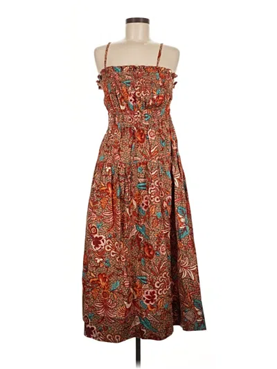 Pre-owned Ulla Johnson Casual Dress In Brown