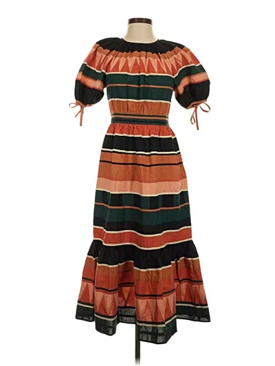 Pre-owned Ulla Johnson Casual Dress In Orange