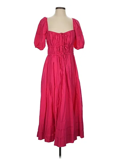 Pre-owned Ulla Johnson Casual Dress In Pink
