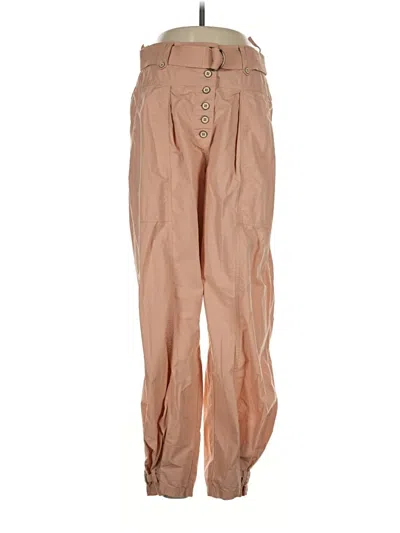 Pre-owned Ulla Johnson Casual Pants In Tan