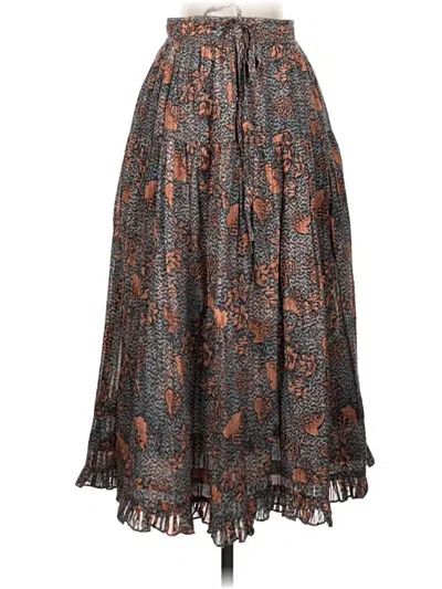 Pre-owned Ulla Johnson Casual Skirt In Gray