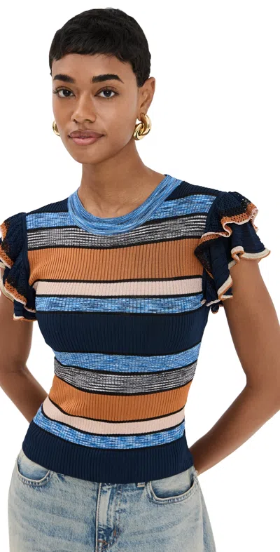 ULLA JOHNSON CECILE TOP ADRIATIC