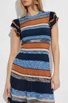 Ulla Johnson Cecile Top In Adriatic In Multi