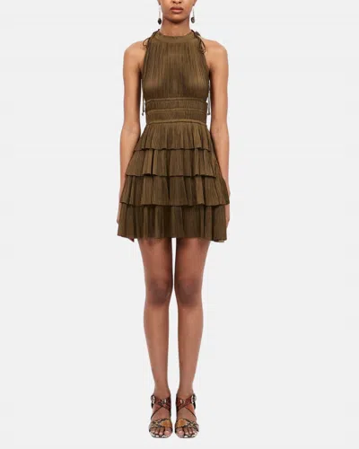 Ulla Johnson Cecily Dress In Olive In Green