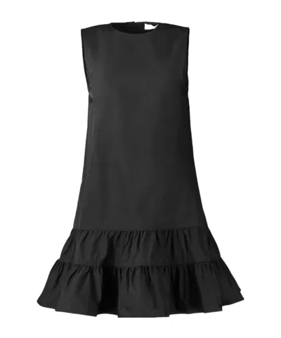 Ulla Johnson Cecily Ruffled Mini Dress In Blue