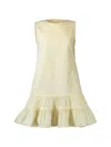 Ulla Johnson Cecily Ruffled Mini Dress In Multi