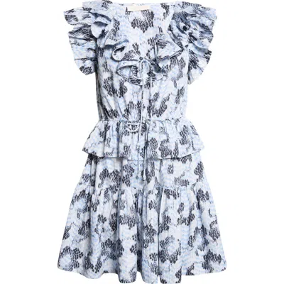 Ulla Johnson Celie Abstract Print Minidress In Multi