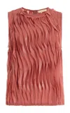 Ulla Johnson Celina Top In Pink