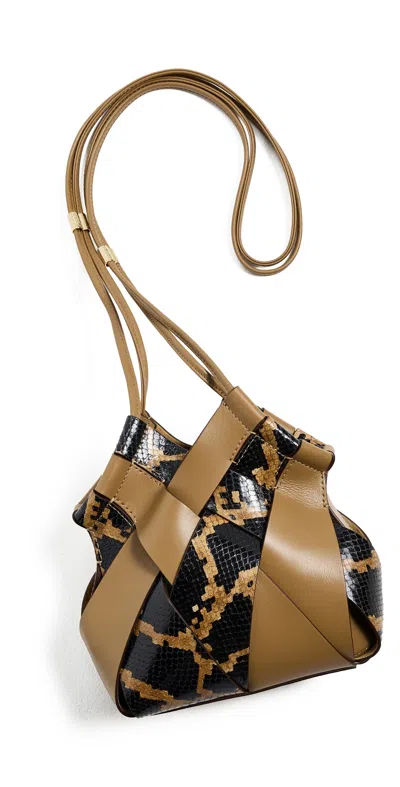Ulla Johnson Charlotte Woven Mini Bag Desert Exotic