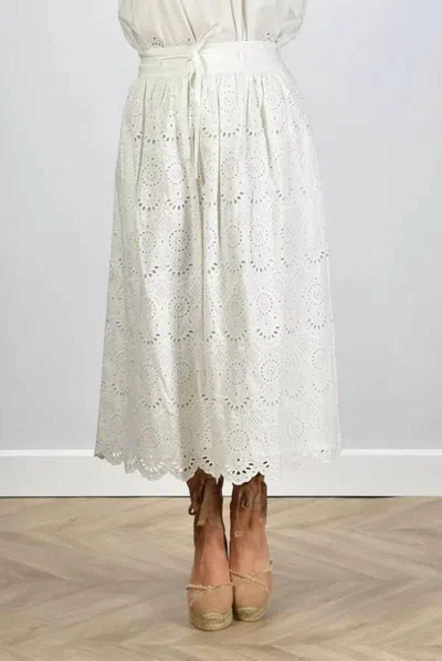 Ulla Johnson Clarabella Skirt In Pristine In Multi