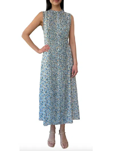 Ulla Johnson Claudine Dress In Idalia In Blue